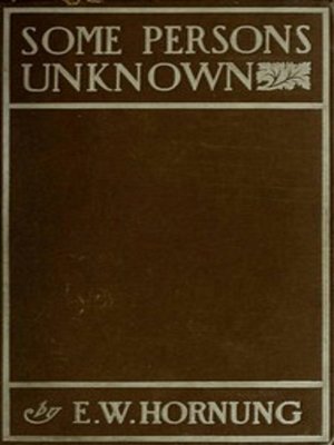 cover image of Some Persons Unknown